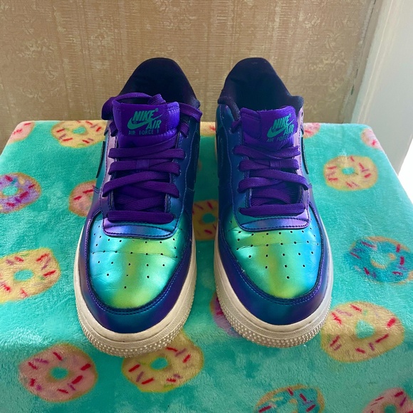 air force 1 court purple neptune green